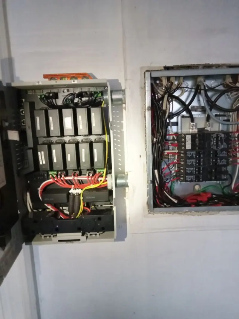 Electrical panel upgrade completed for Commercial Electrician Services in Hillsborough